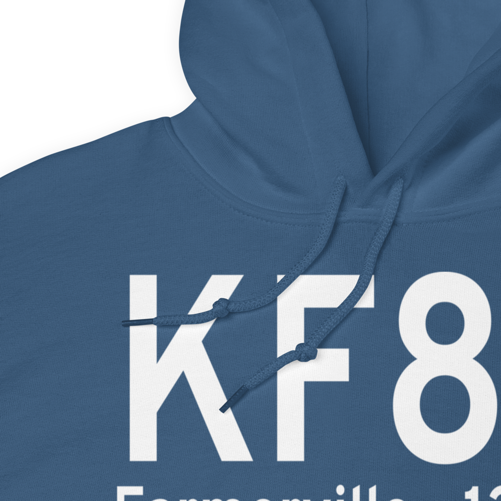 Union Parish Airport (KF87) ICAO Hoodie Sweatshirt 