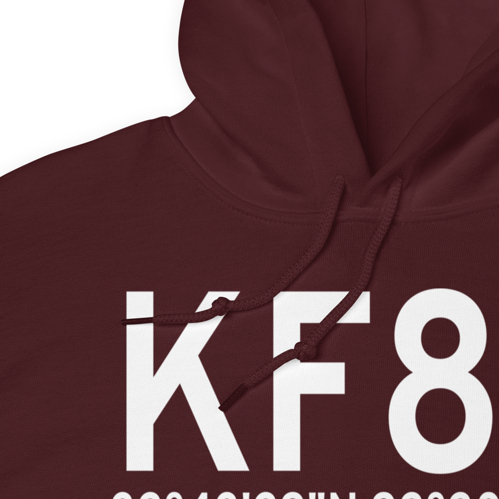 Union Parish Airport (KF87) ICAO Hoodie Sweatshirt 