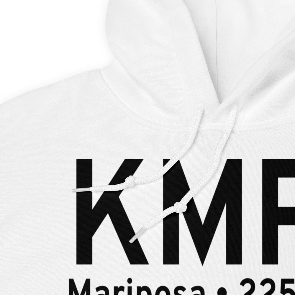 Mariposa Yosemite Airport (KMPI) ICAO Hoodie Sweatshirt 