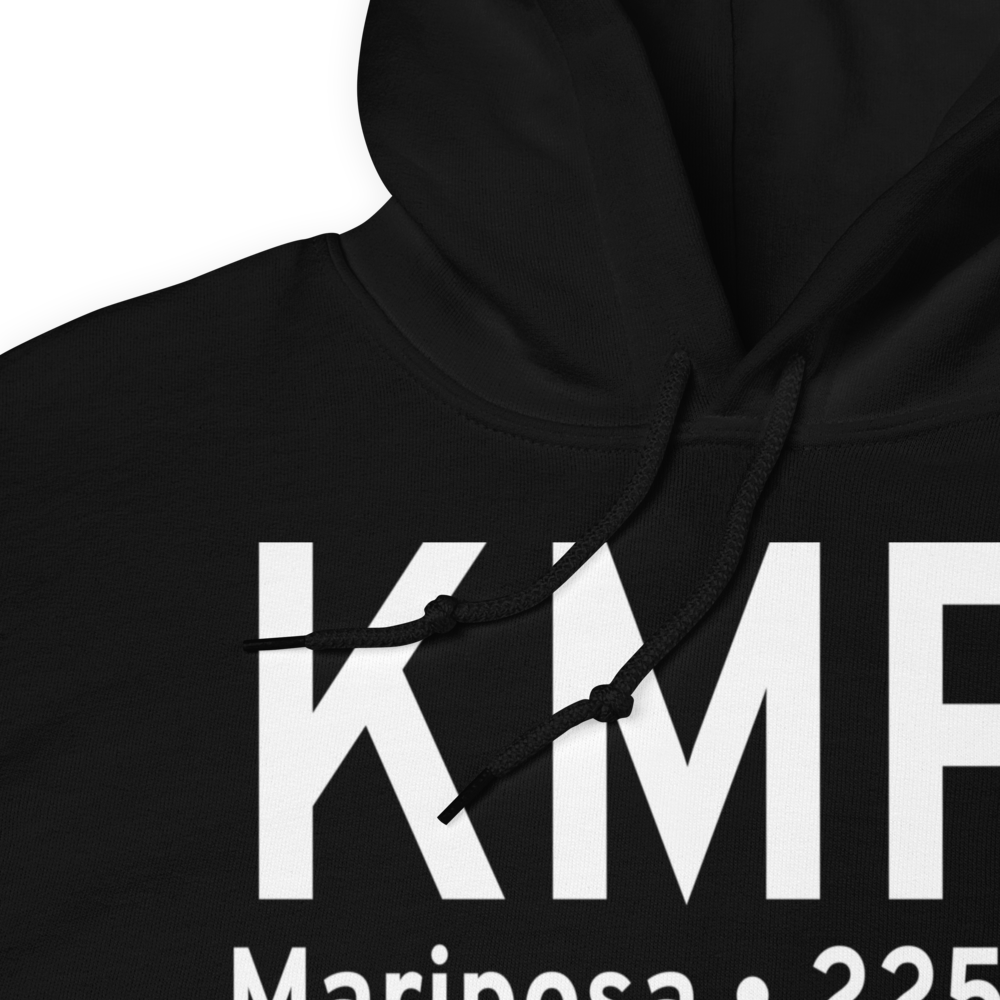 Mariposa Yosemite Airport (KMPI) ICAO Hoodie Sweatshirt 