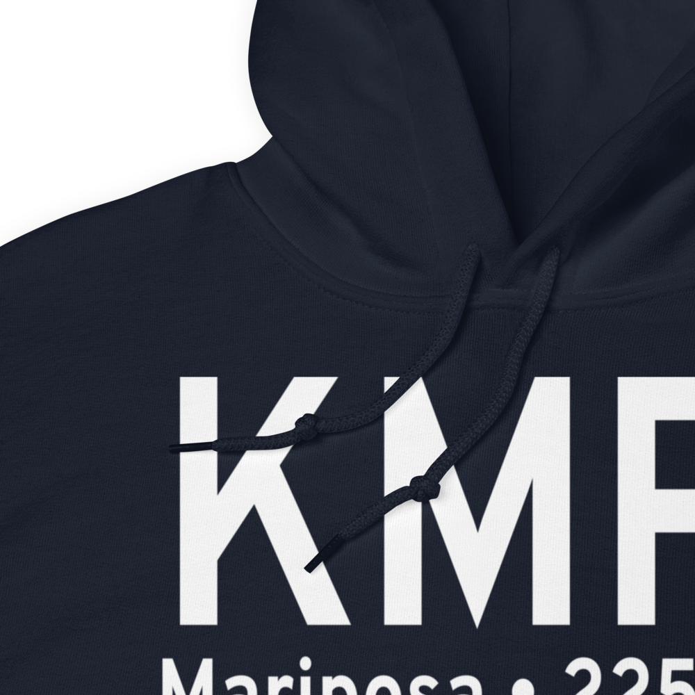 Mariposa Yosemite Airport (KMPI) ICAO Hoodie Sweatshirt 
