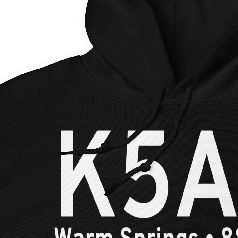 Roosevelt Memorial Airport (K5A9) ICAO Hoodie Sweatshirt 