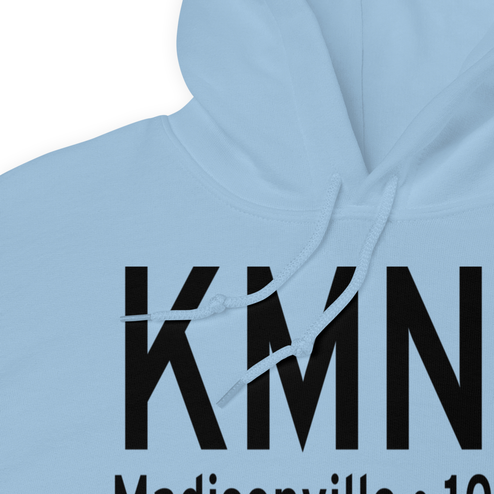 Monroe County Airport (KMNV) ICAO Hoodie Sweatshirt 