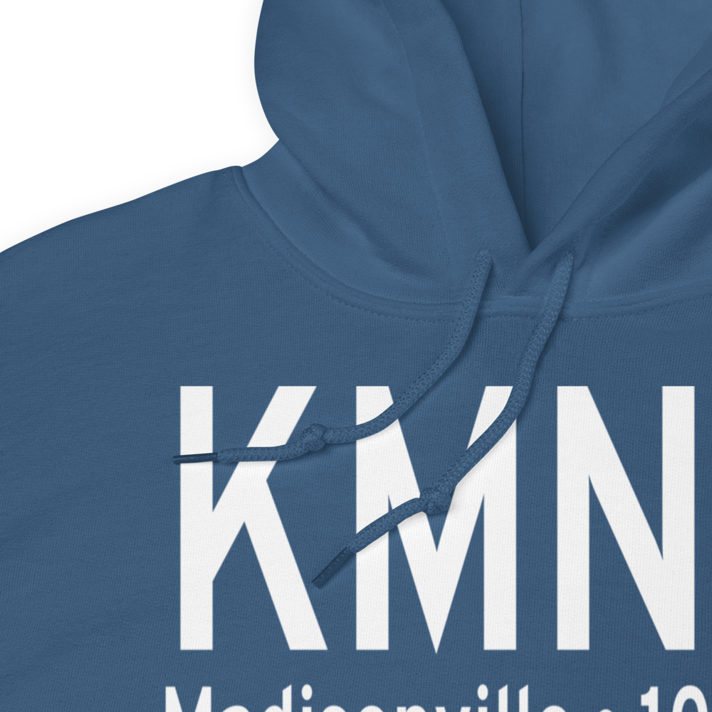 Monroe County Airport (KMNV) ICAO Hoodie Sweatshirt 