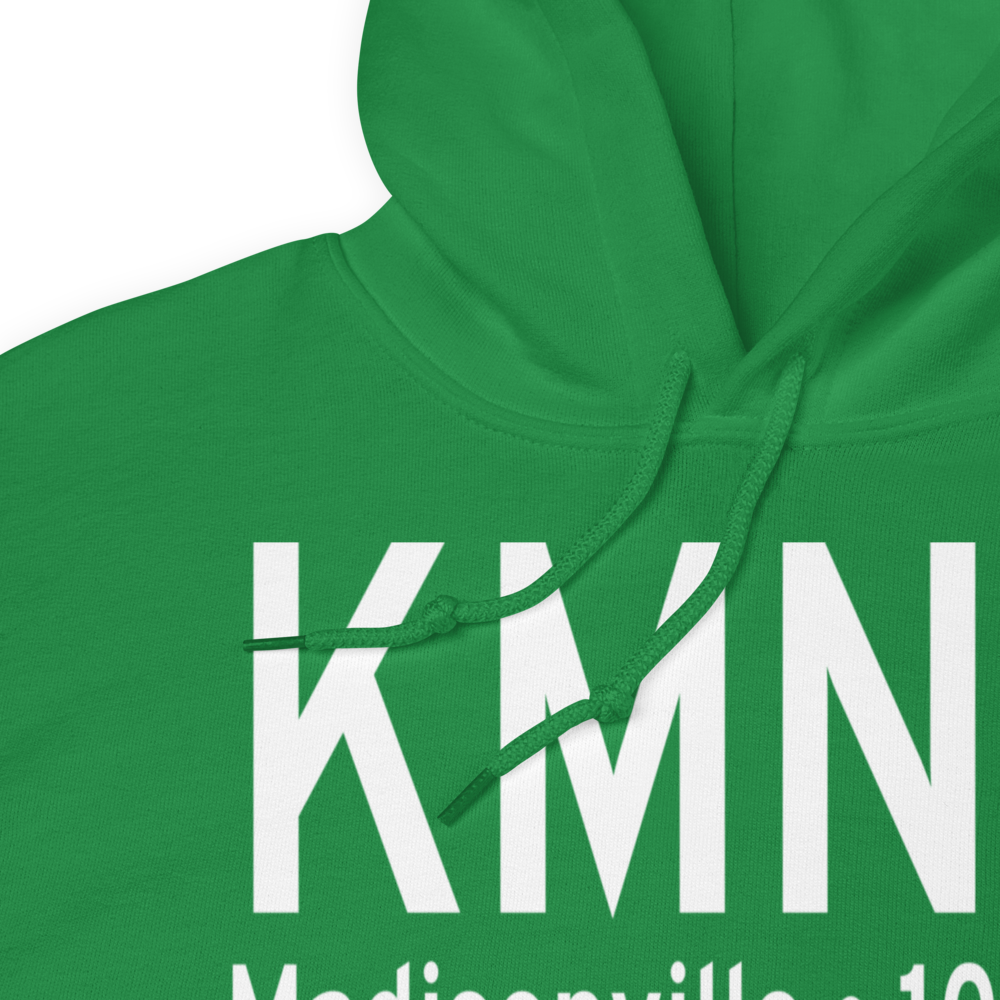 Monroe County Airport (KMNV) ICAO Hoodie Sweatshirt 