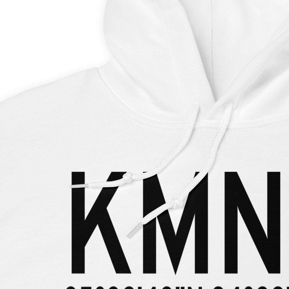 Monroe County Airport (KMNV) ICAO Hoodie Sweatshirt 