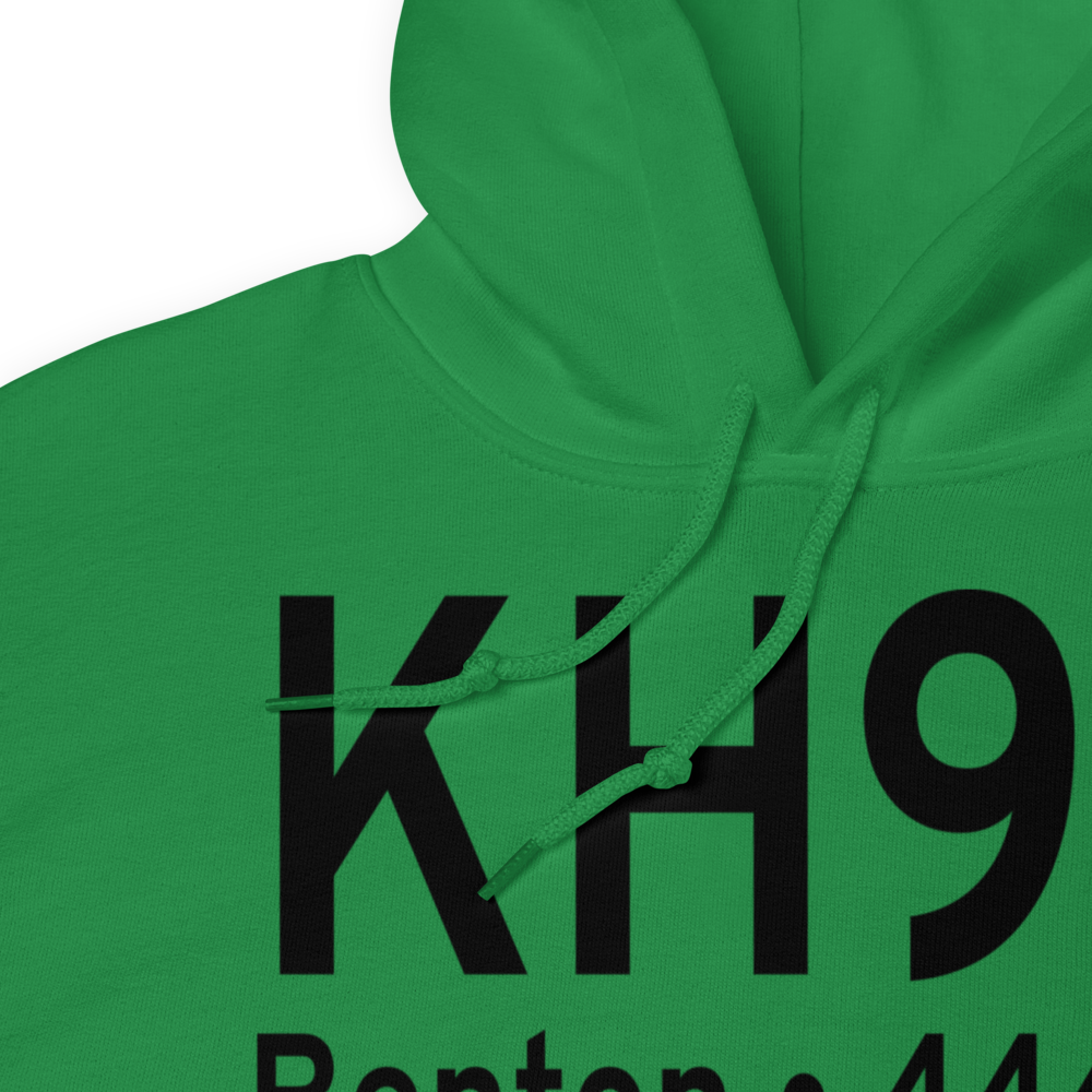 Benton Municipal Airport (KH96) ICAO Hoodie Sweatshirt 