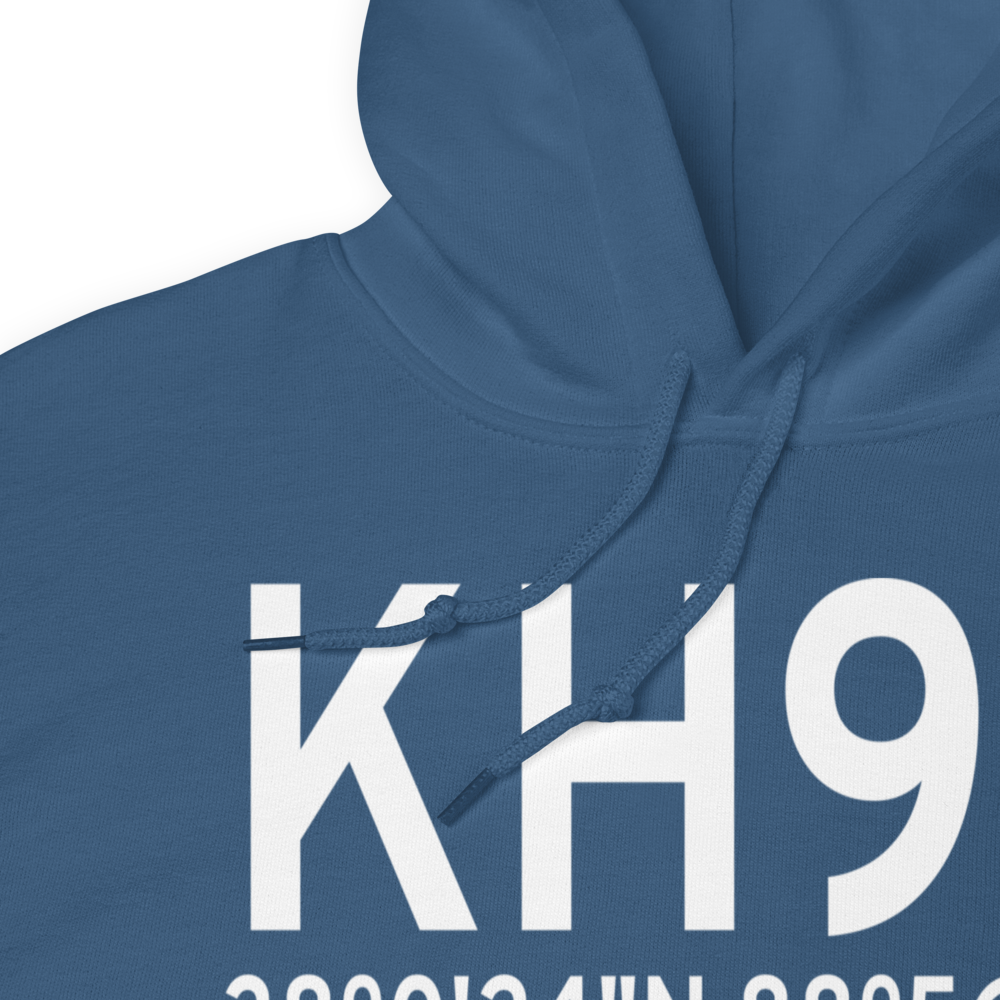 Benton Municipal Airport (KH96) ICAO Hoodie Sweatshirt 