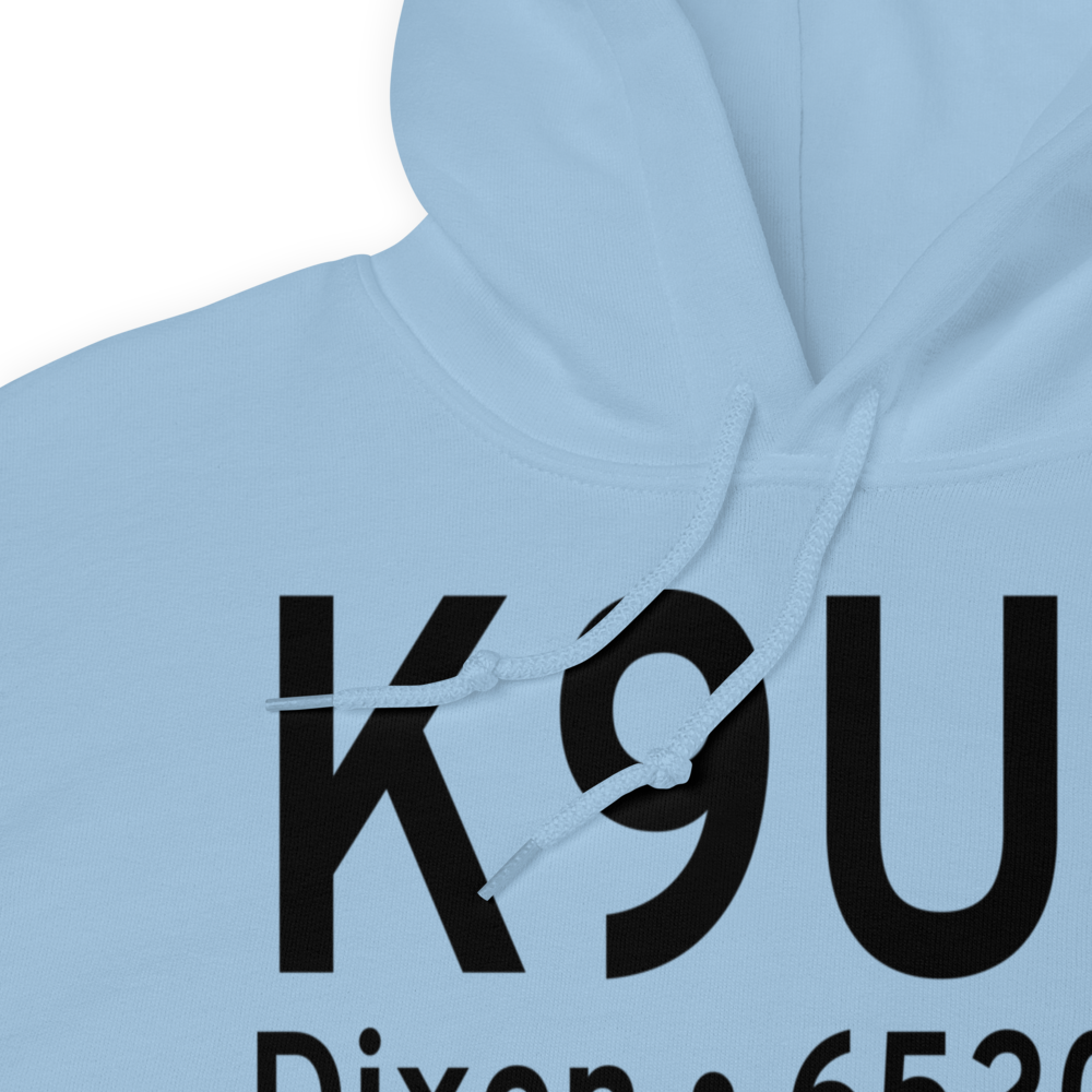 Dixon Airport (K9U4) ICAO Hoodie Sweatshirt 