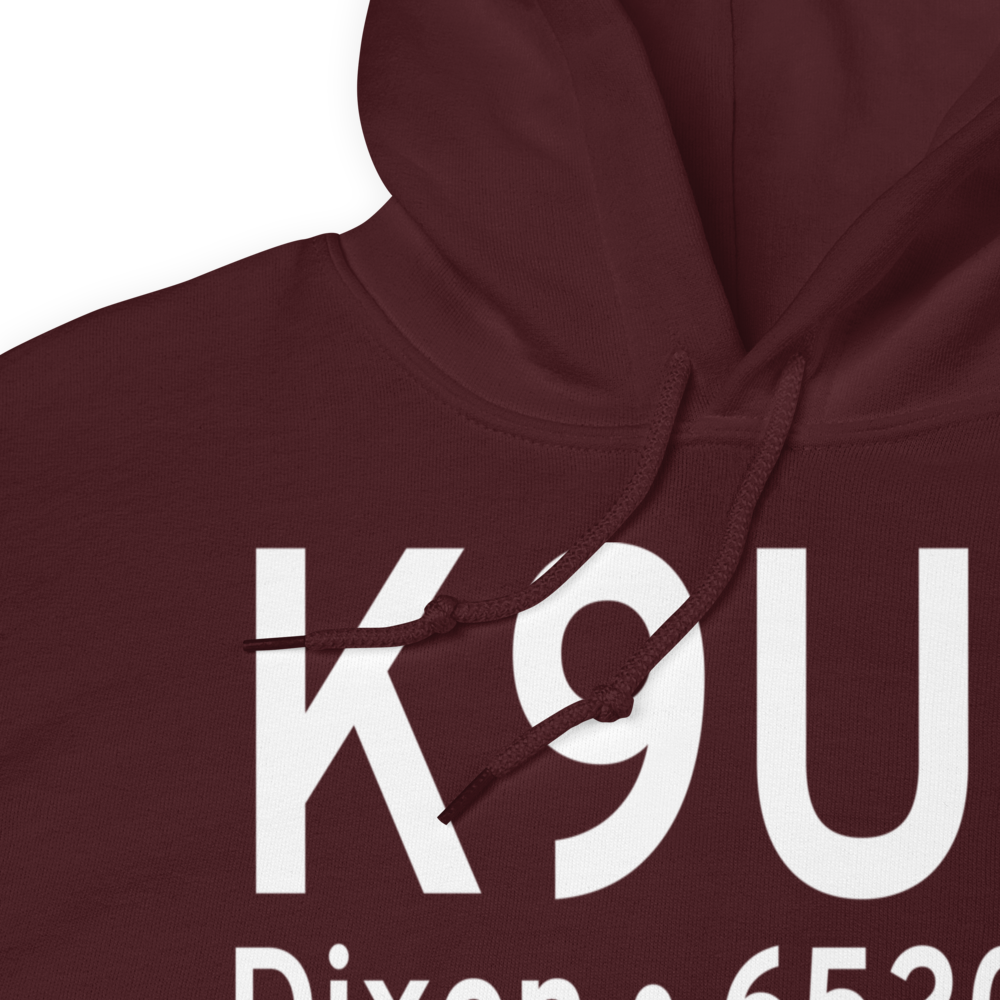 Dixon Airport (K9U4) ICAO Hoodie Sweatshirt 