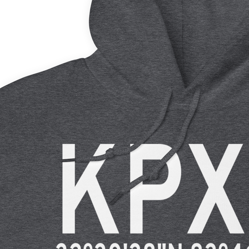 Perry Houston County Airport (KPXE) ICAO Hoodie Sweatshirt 