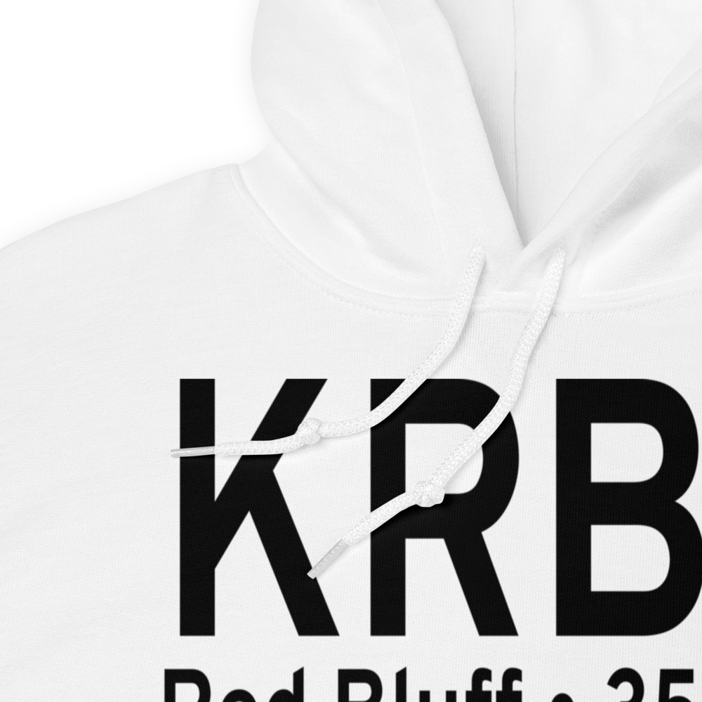 Red Bluff Municipal Airport (KRBL) ICAO Hoodie Sweatshirt 