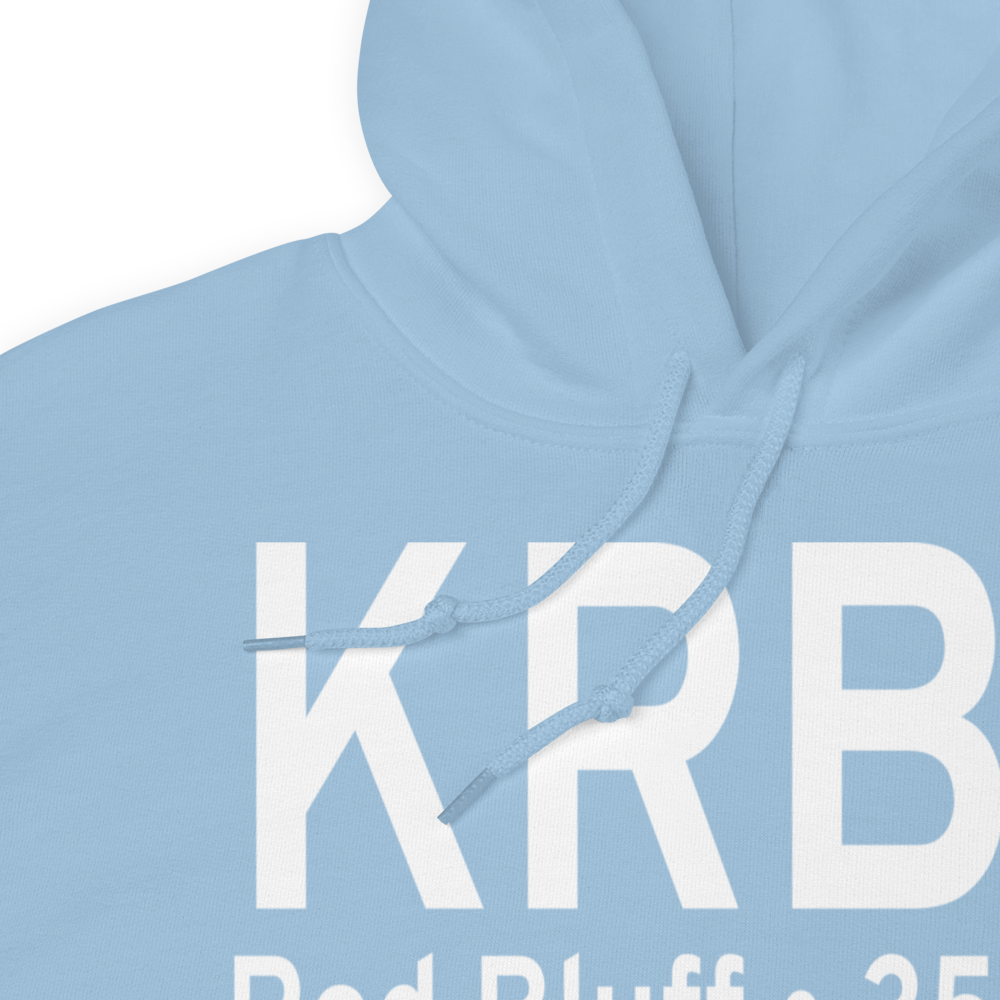 Red Bluff Municipal Airport (KRBL) ICAO Hoodie Sweatshirt 