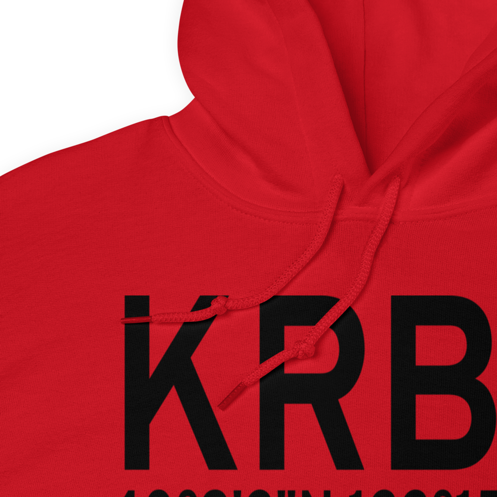 Red Bluff Municipal Airport (KRBL) ICAO Hoodie Sweatshirt 