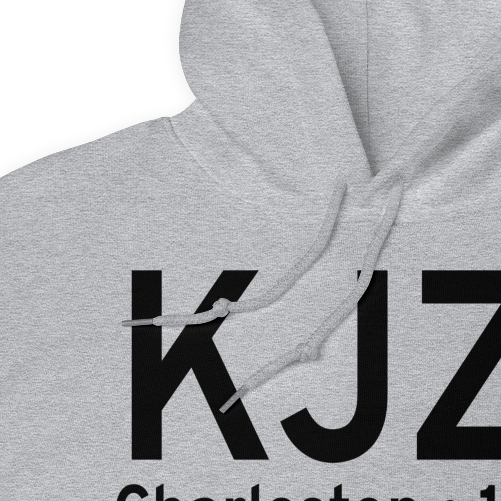 Charleston Executive Airport (KJZI) ICAO Hoodie Sweatshirt 