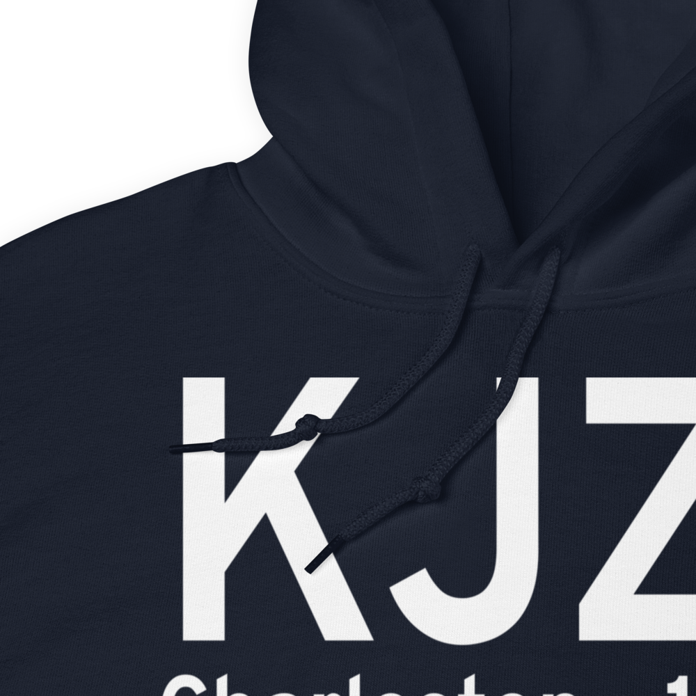Charleston Executive Airport (KJZI) ICAO Hoodie Sweatshirt 
