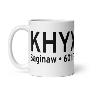 Saginaw County H.W. Browne Airport (KHYX) ICAO Mug