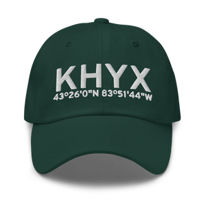 Saginaw County H.W. Browne Airport (KHYX) ICAO Hat