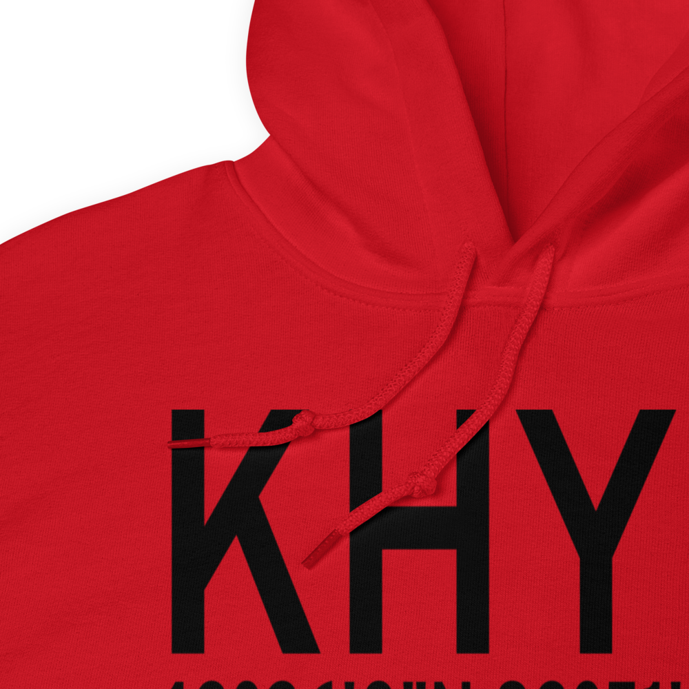 Saginaw County H.W. Browne Airport (KHYX) ICAO Hoodie Sweatshirt 