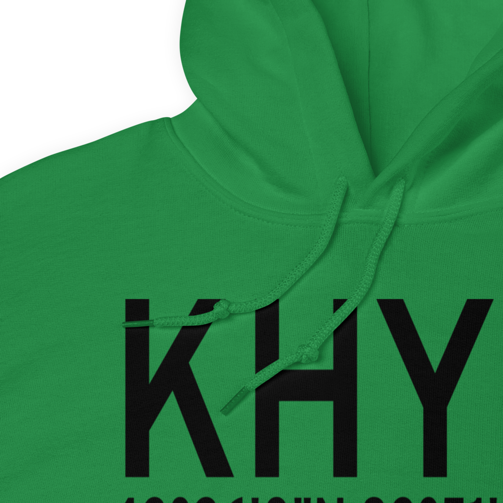 Saginaw County H.W. Browne Airport (KHYX) ICAO Hoodie Sweatshirt 