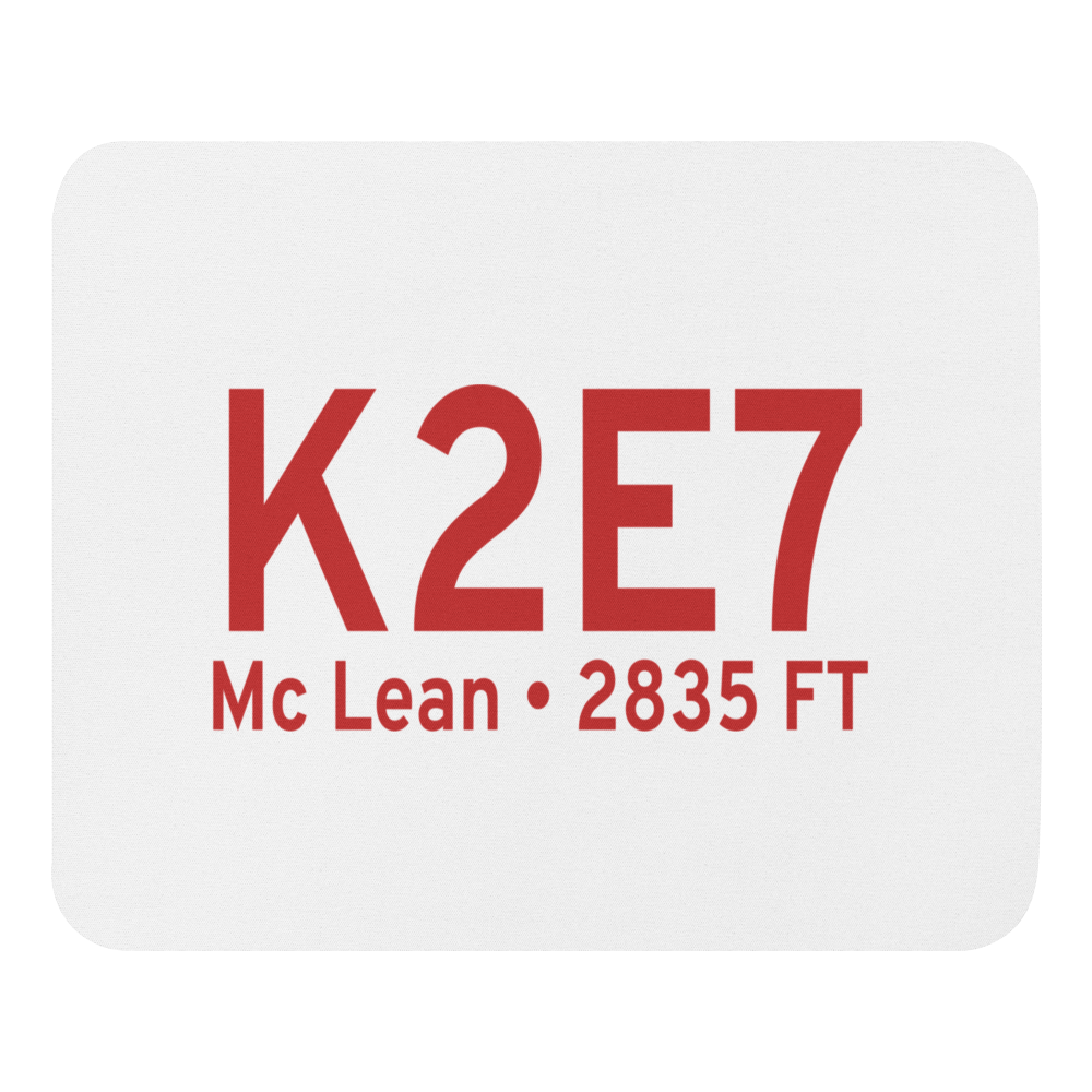 Mc Lean Gray County Airport (K2E7) ICAO  Mouse Pad 