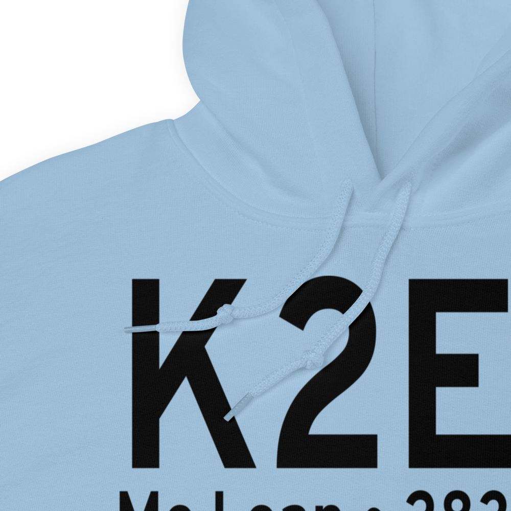 Mc Lean Gray County Airport (K2E7) ICAO Hoodie Sweatshirt 