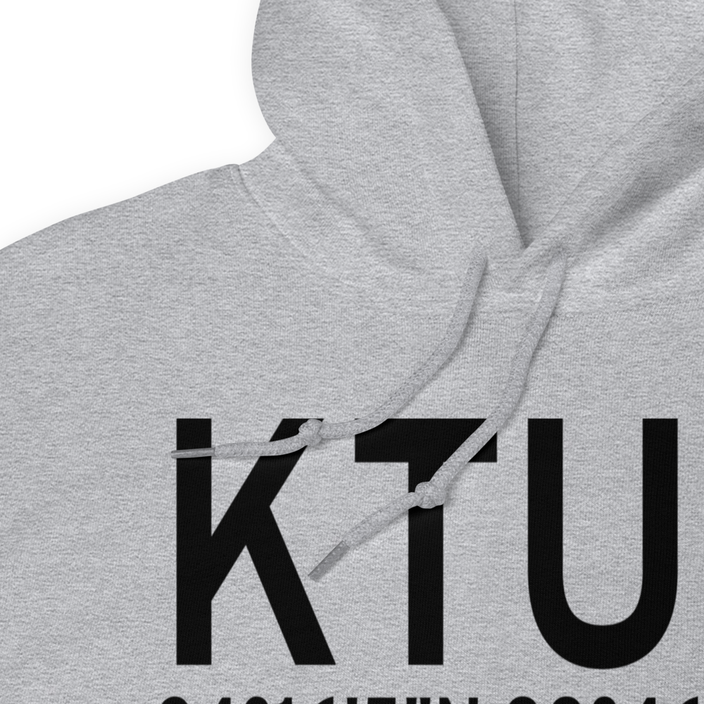 Tupelo Regional Airport (KTUP) ICAO Hoodie Sweatshirt 