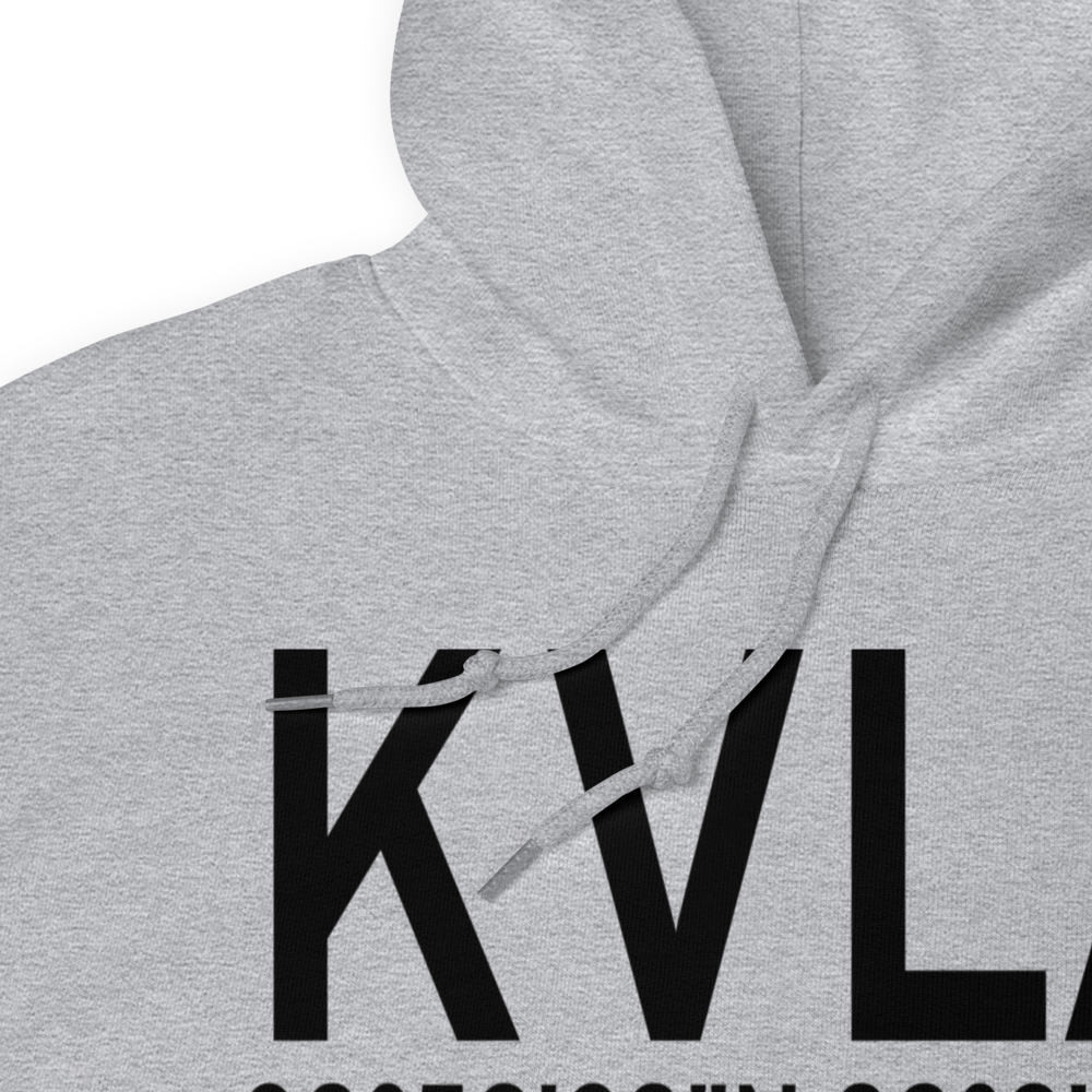 Vandalia Municipal Airport (KVLA) ICAO Hoodie Sweatshirt 