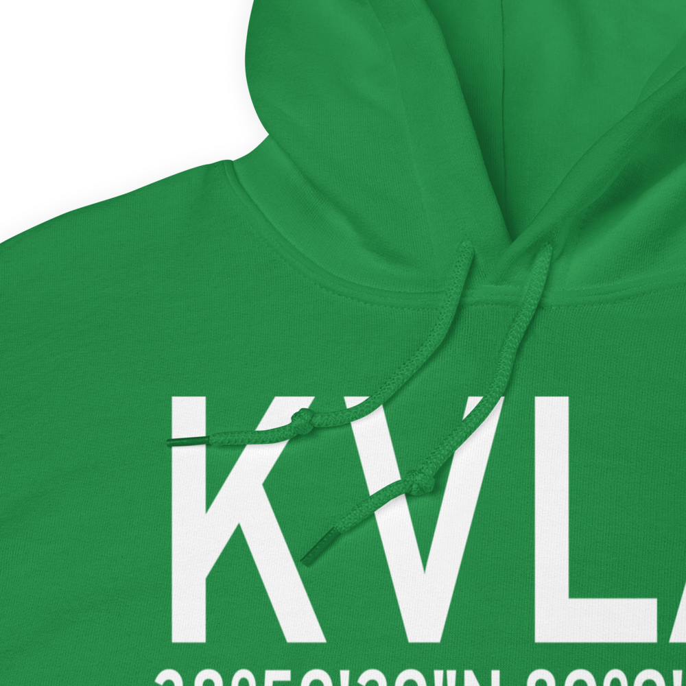 Vandalia Municipal Airport (KVLA) ICAO Hoodie Sweatshirt 