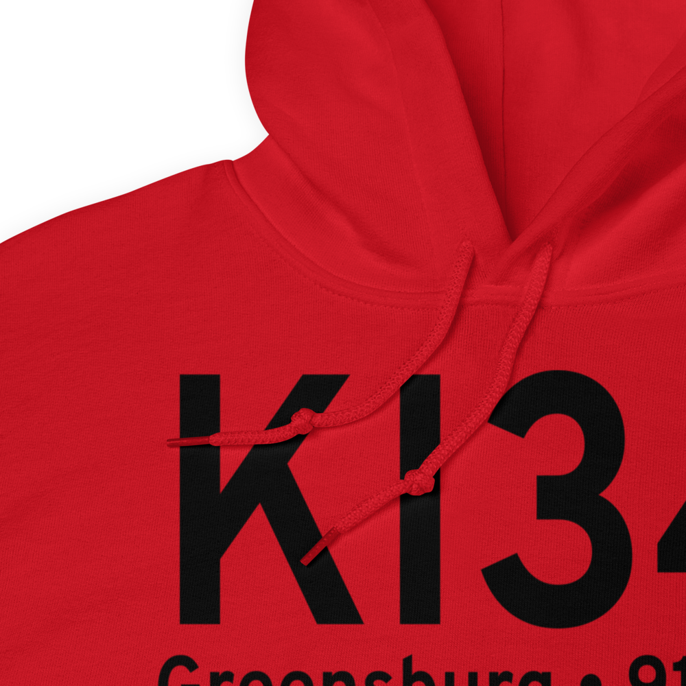 Greensburg Municipal Airport (KI34) ICAO Hoodie Sweatshirt 