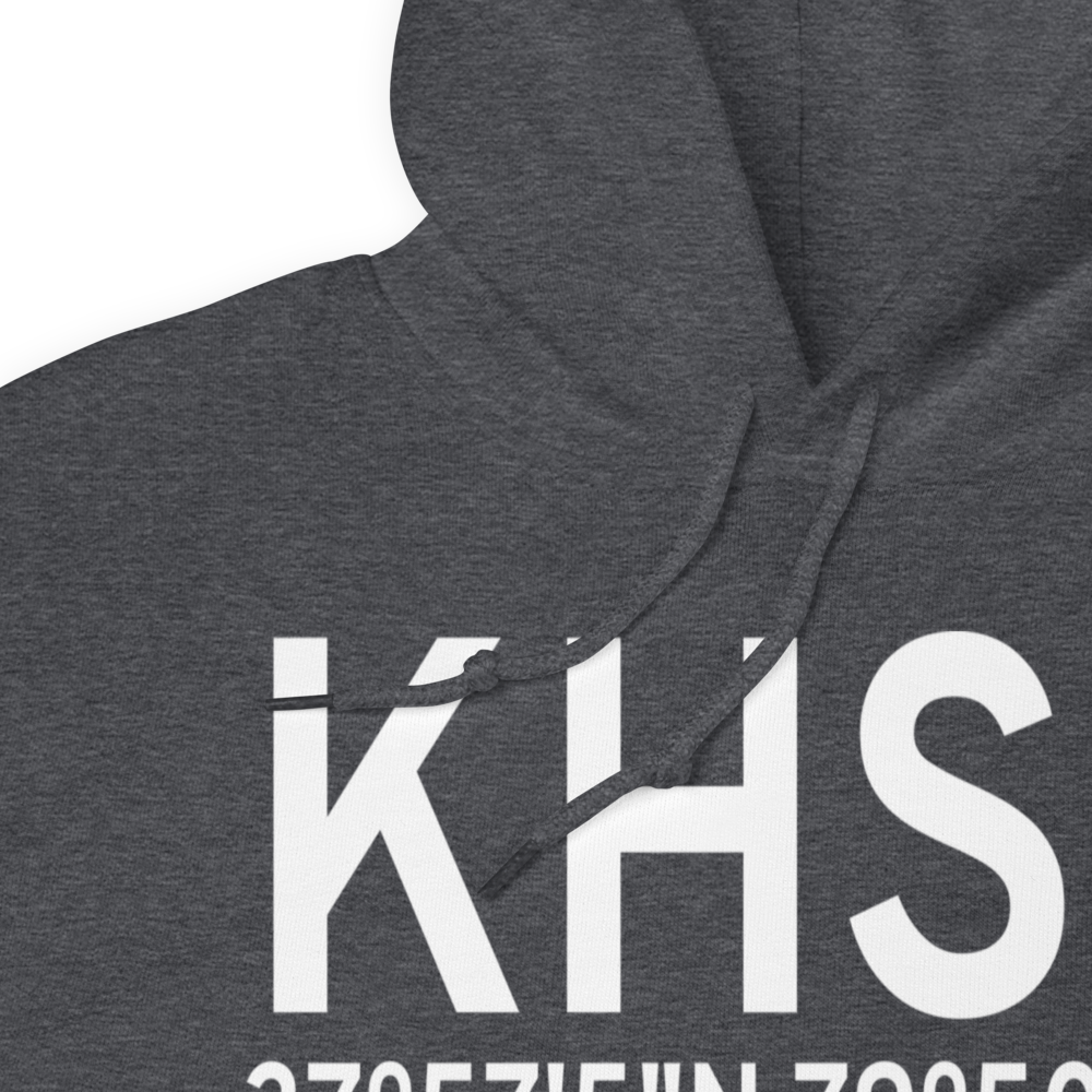 Ingalls Field (KHSP) ICAO Hoodie Sweatshirt 