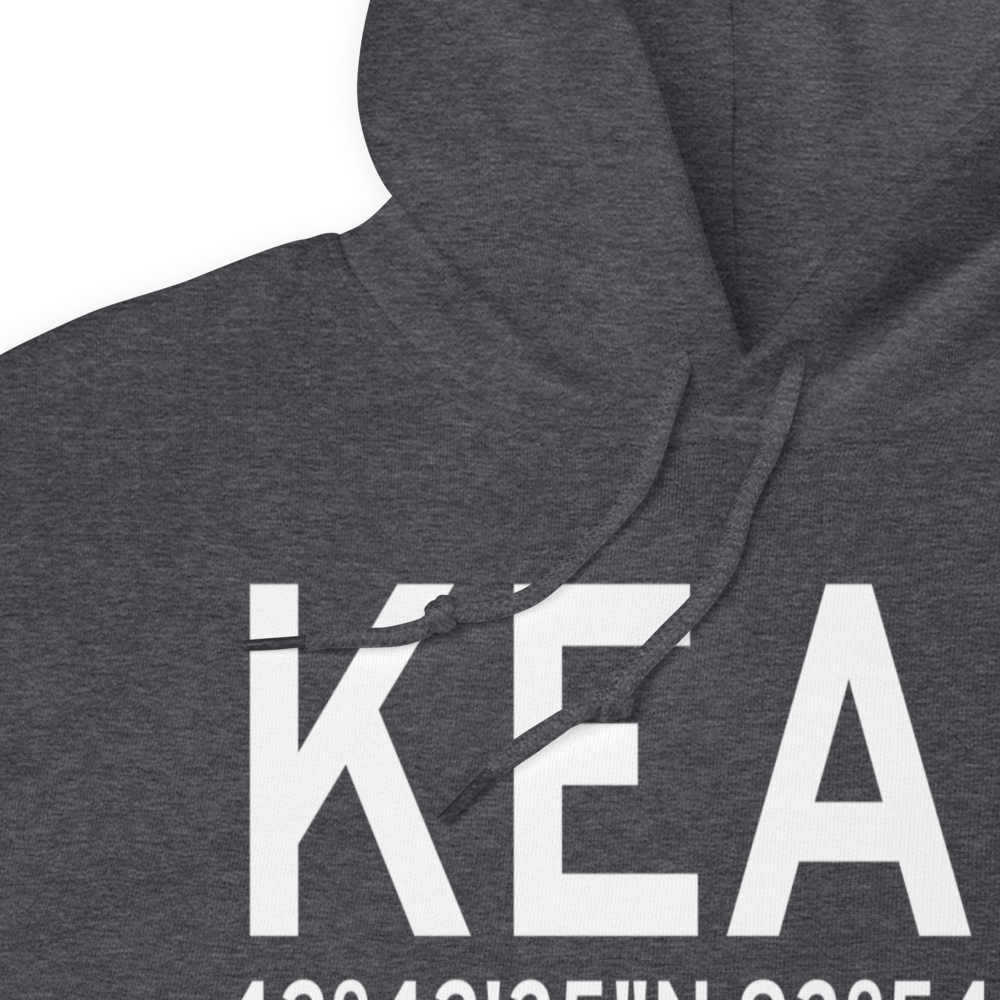 Eagle Grove Municipal Airport (KEAG) ICAO Hoodie Sweatshirt 