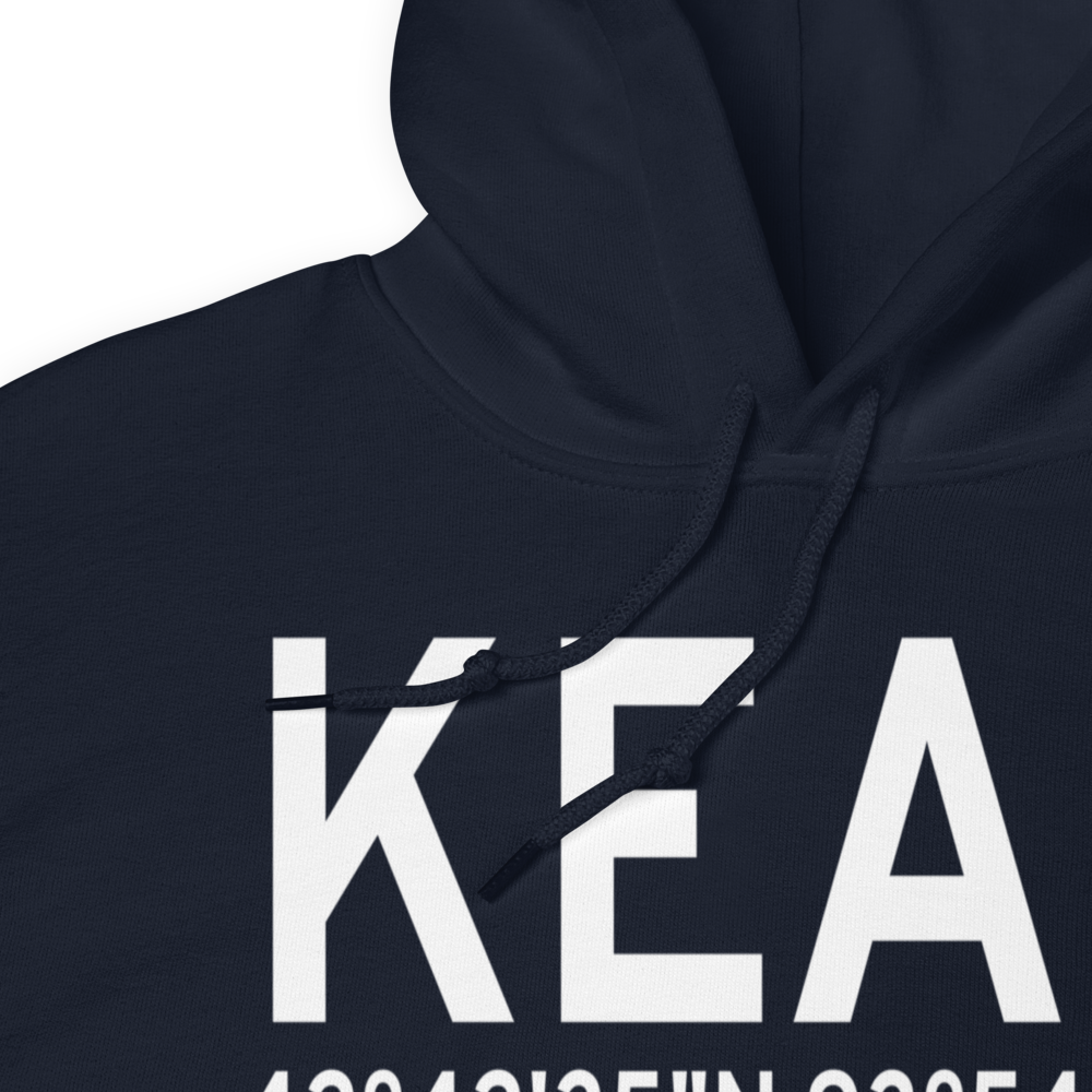 Eagle Grove Municipal Airport (KEAG) ICAO Hoodie Sweatshirt 