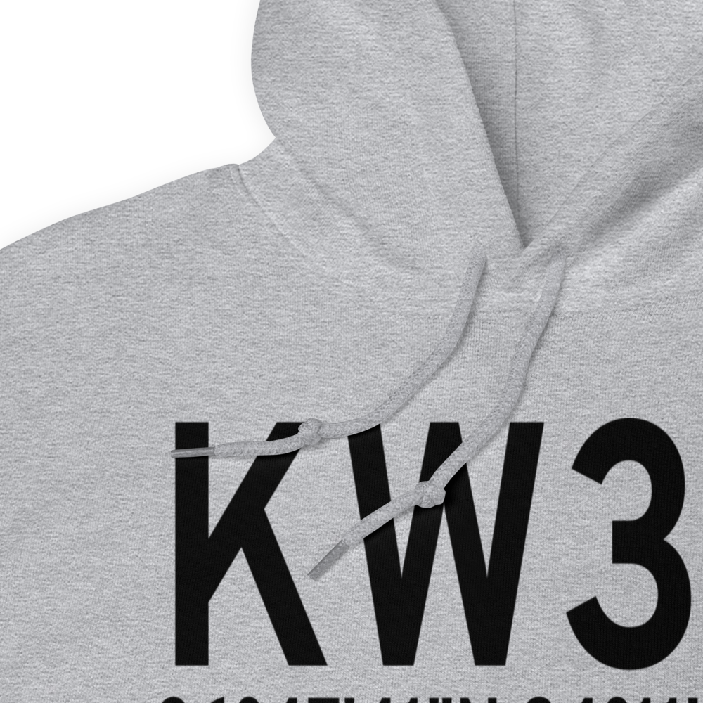 Williamsburg Whitley County Airport (KW38) ICAO Hoodie Sweatshirt 