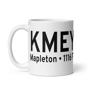 James G. Whiting Memorial Field (KMEY) ICAO Mug