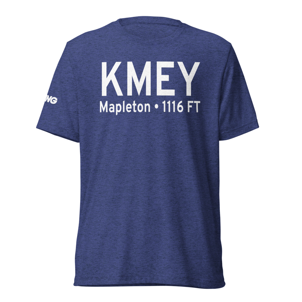 James G. Whiting Memorial Field (KMEY) ICAO Tri-blend T-Shirt 
