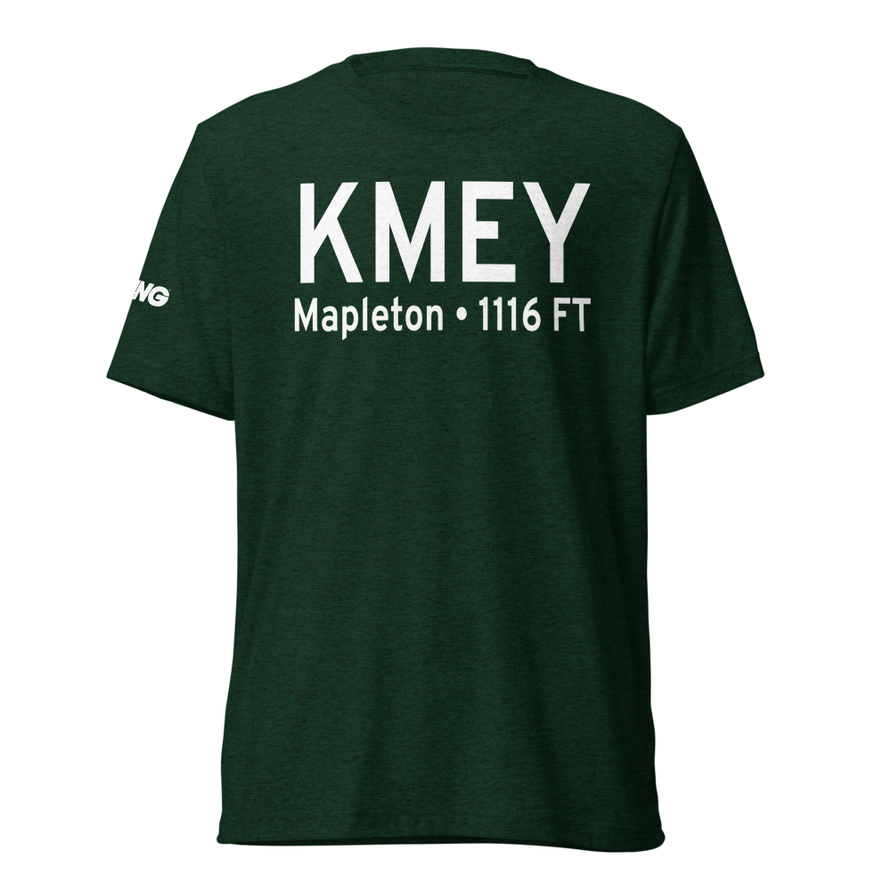 James G. Whiting Memorial Field (KMEY) ICAO Tri-blend T-Shirt 