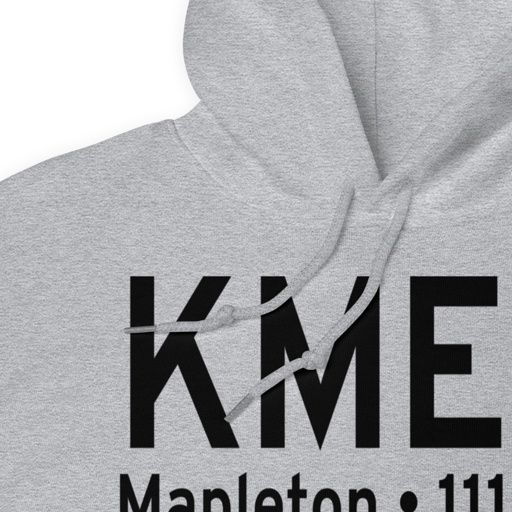 James G. Whiting Memorial Field (KMEY) ICAO Hoodie Sweatshirt 