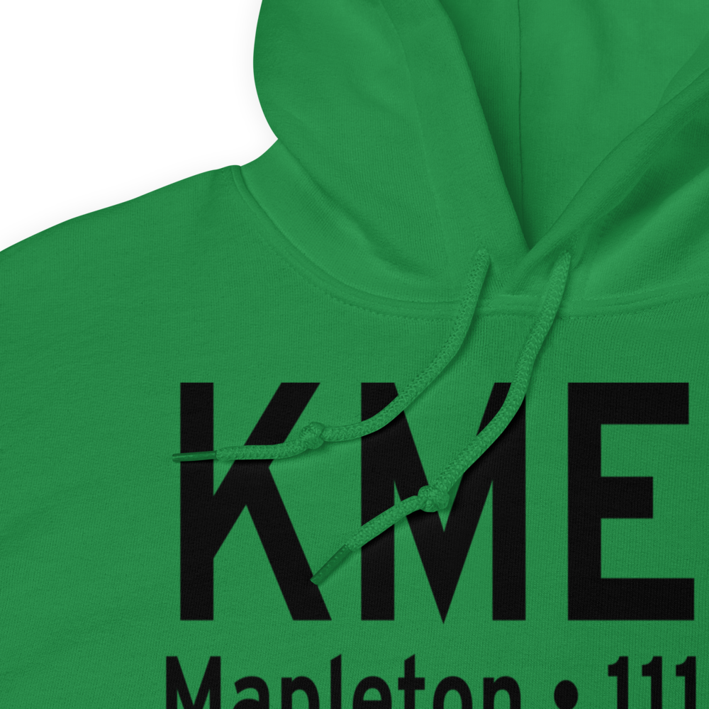 James G. Whiting Memorial Field (KMEY) ICAO Hoodie Sweatshirt 