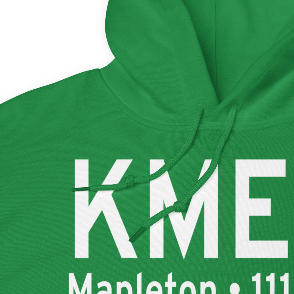 James G. Whiting Memorial Field (KMEY) ICAO Hoodie Sweatshirt 