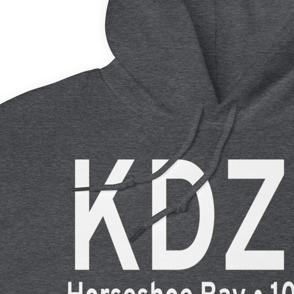 Horseshoe Bay Resort Airpark (KDZB) ICAO Hoodie Sweatshirt 