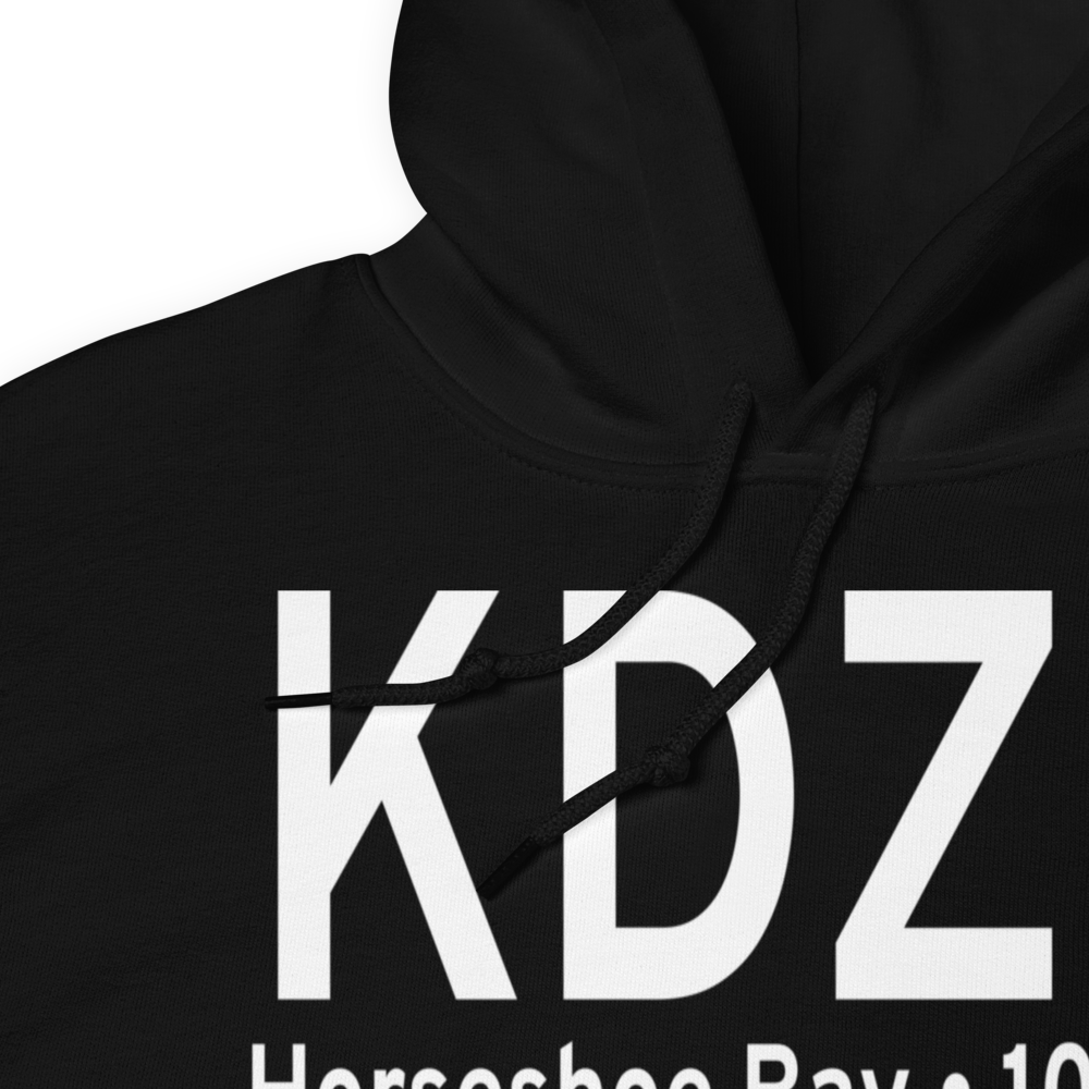 Horseshoe Bay Resort Airpark (KDZB) ICAO Hoodie Sweatshirt 