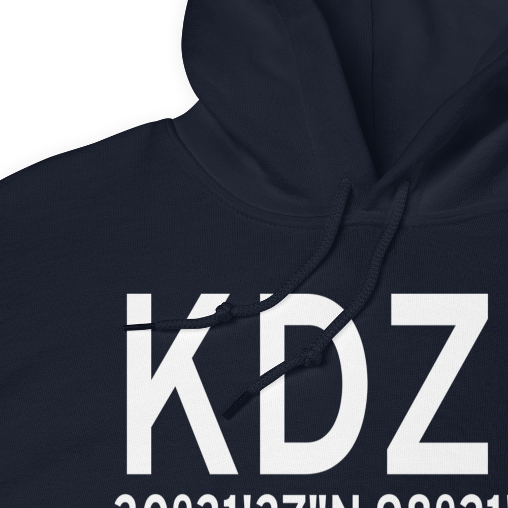 Horseshoe Bay Resort Airpark (KDZB) ICAO Hoodie Sweatshirt 