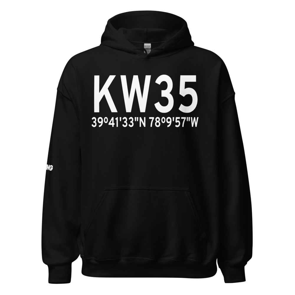Potomac Airpark (KW35) ICAO Hoodie Sweatshirt 