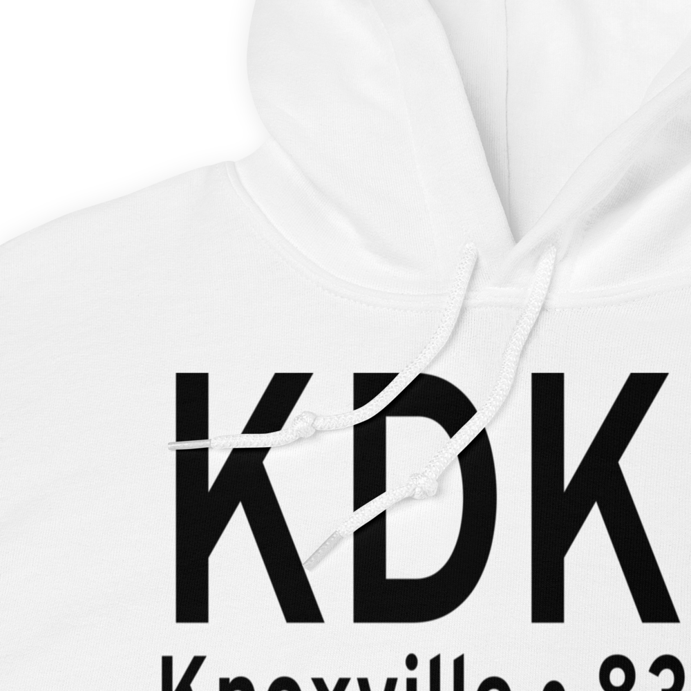 Knoxville Downtown Island Airport (KDKX) ICAO Hoodie Sweatshirt 