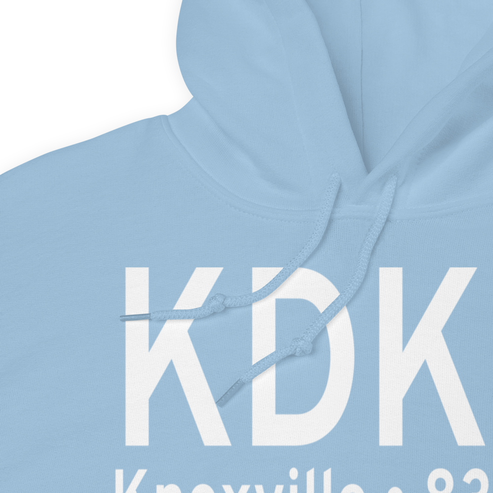 Knoxville Downtown Island Airport (KDKX) ICAO Hoodie Sweatshirt 