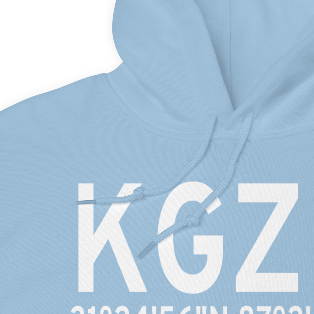 Evergreen Regional Airport/Middleton Field (KGZH) ICAO Hoodie Sweatshirt 