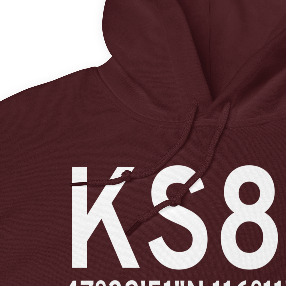 Shoshone County Airport (KS83) ICAO Hoodie Sweatshirt 