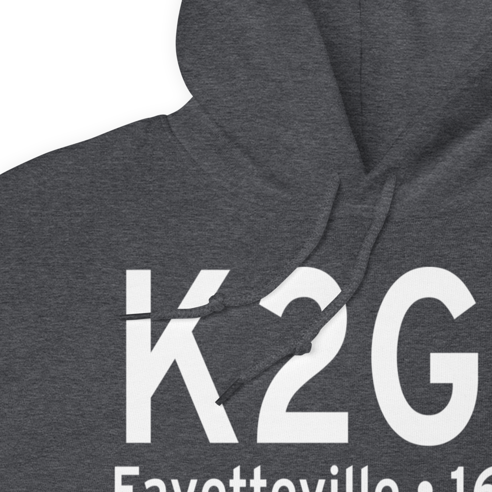 Grays Creek Airport (K2GC) ICAO Hoodie Sweatshirt 