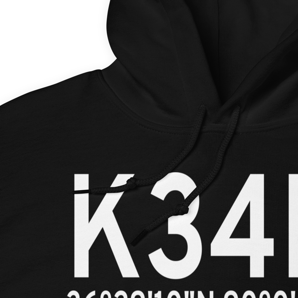 Campbell Municipal Airport (K34M) ICAO Hoodie Sweatshirt 